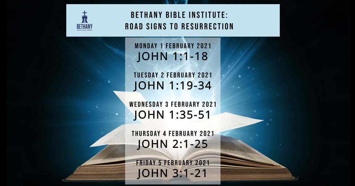 Lenten Bible Study: "Road Signs to Resurrection"