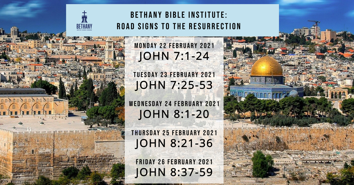 Lenten Bible Study: "Road Signs to the Resurrection"